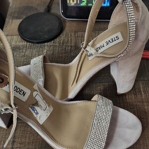Steve Madden Silver Women's Heels